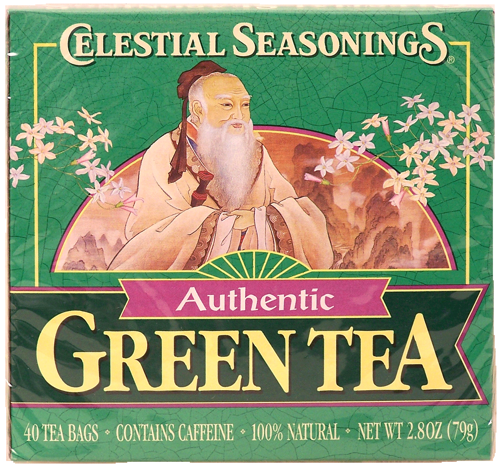 Celestial Seasonings&nbsp;Authentic&nbsp;green tea, 40-bags Full-Size Picture